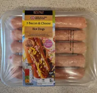 Bacon & Cheese Hot Dogs