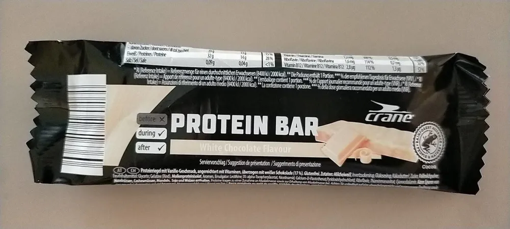 Protein bar marca crane