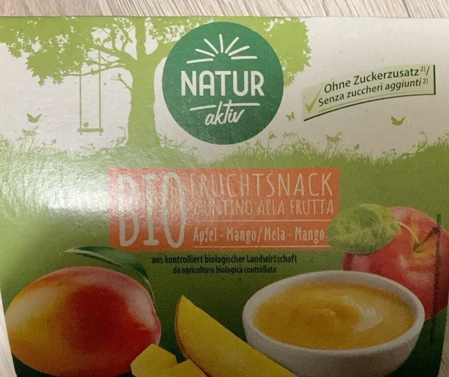 Bio fruit pomme-mangue