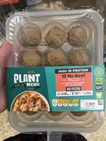 12 No Beef Balls (plant menu Aldi)