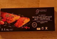 Wildlachsfilet mit Gemüse-Topping