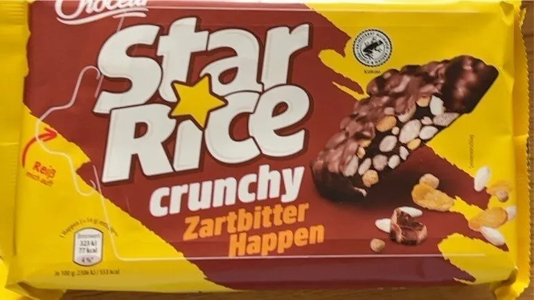 Star Rice crunchy Zartbitter Happen