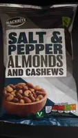 Salt & Pepper Almonds and Cashews