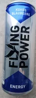 Flying Power Energydrink Kokos-Blaubeere