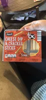Cheese Dip & Cracker Sticks