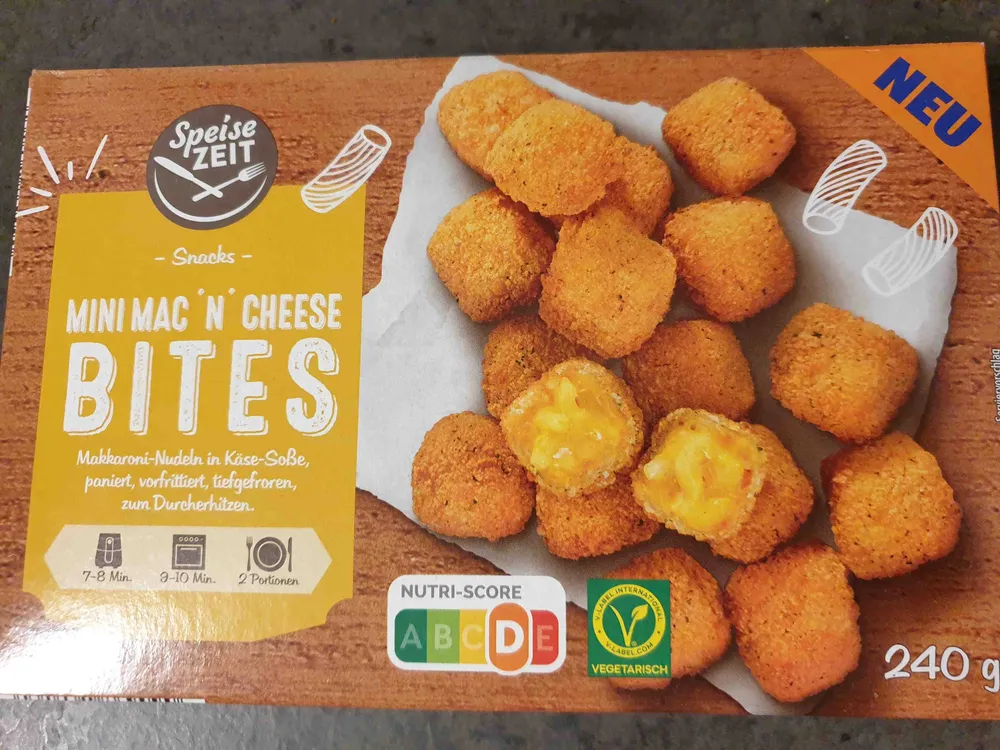 Mini Mac'n'Cheese Bites