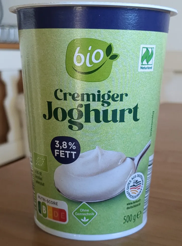 Cremiger Jogurt - 3,8 % Fett