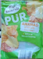 Ananas Stücke getrocknet