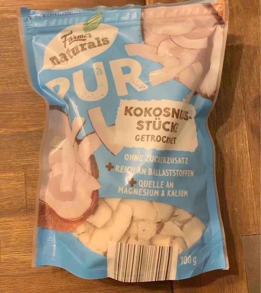 Kokosnussstücke