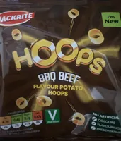 BBQ Beef Flavour Potato Hoops