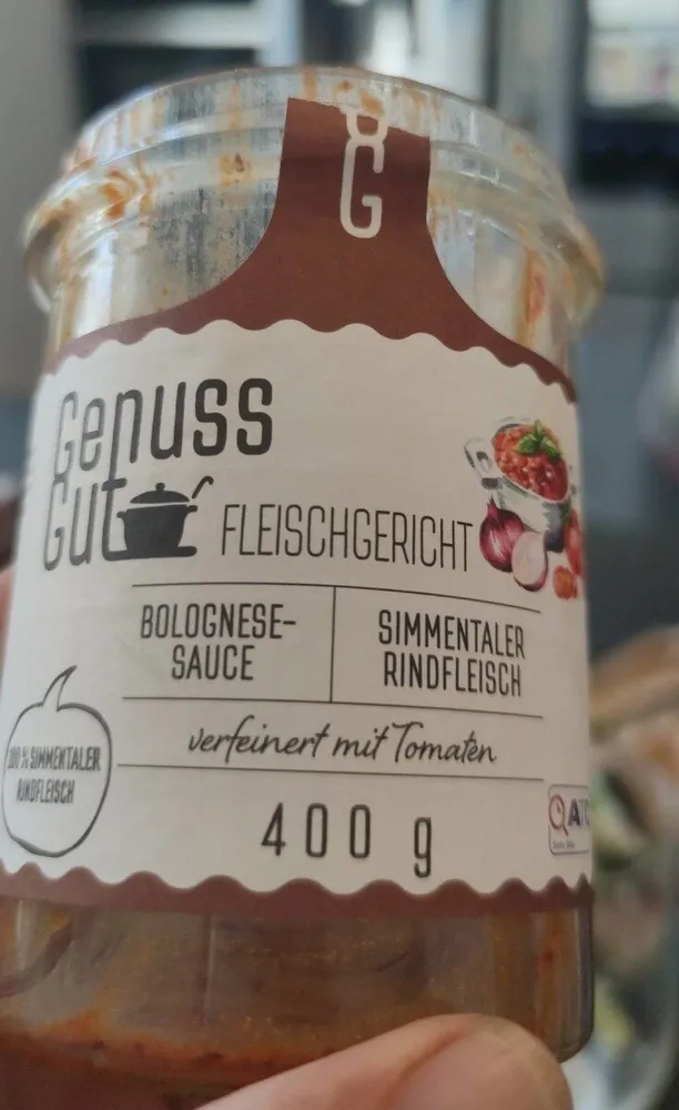 Bolognese Sauce Simmertaler Rindfleisch
