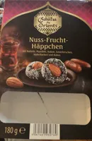 Nuss Frucht Häppchen