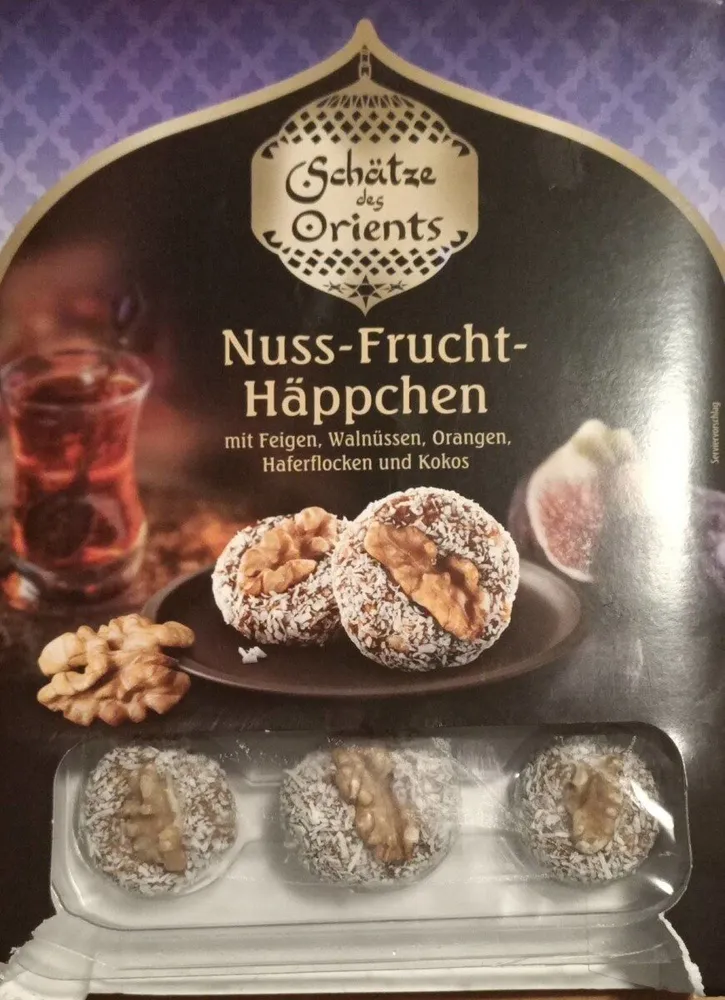 Nuss-Frucht-Häppchen