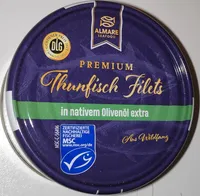 Thunfisch-Filets in nativen Olivenöl extra