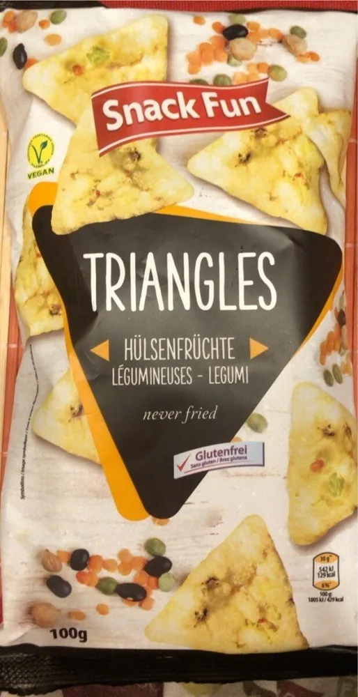 Triangles legumi