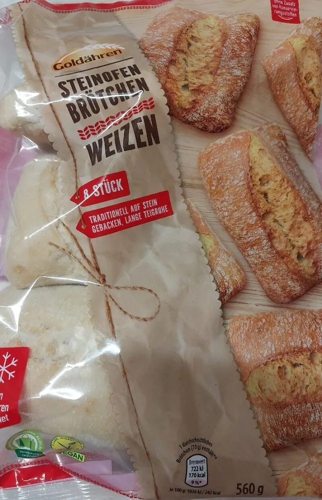 Steinofenbrötchen