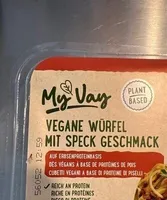VEGANE WÜRFEL MIT SPECK GESCHMACK
