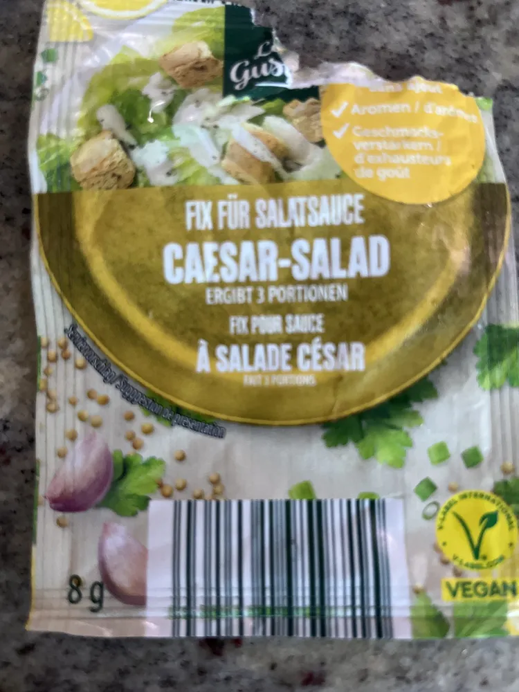FIX FÜR SALATSAUCE CAESAR-SALAD