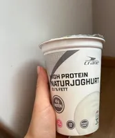 High protein naturjoghurt