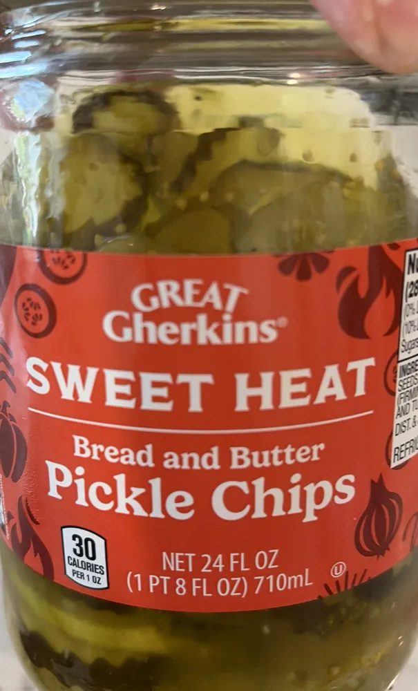 Bread and Butter pickle chips