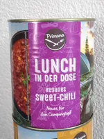 Veganes Sweet-Chilli - Lunch on der Dose