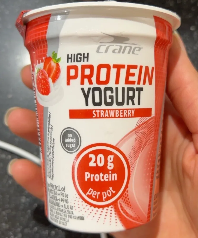 High Protein Yogurt strawberry