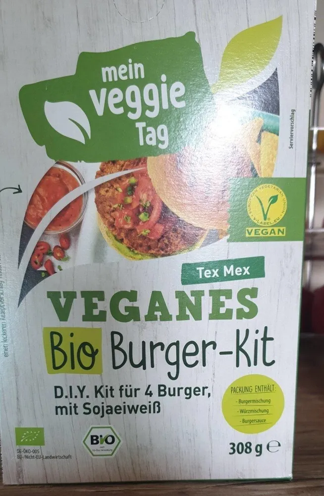 Veganes Bio Burger-Kit