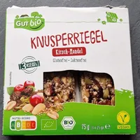 Knusperriegel Kirsch-Mandel