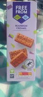 FREE FROM GLUTEN FREE MILK FREE BOURBON CREAMS Cru
