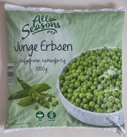 Junge Erbsen