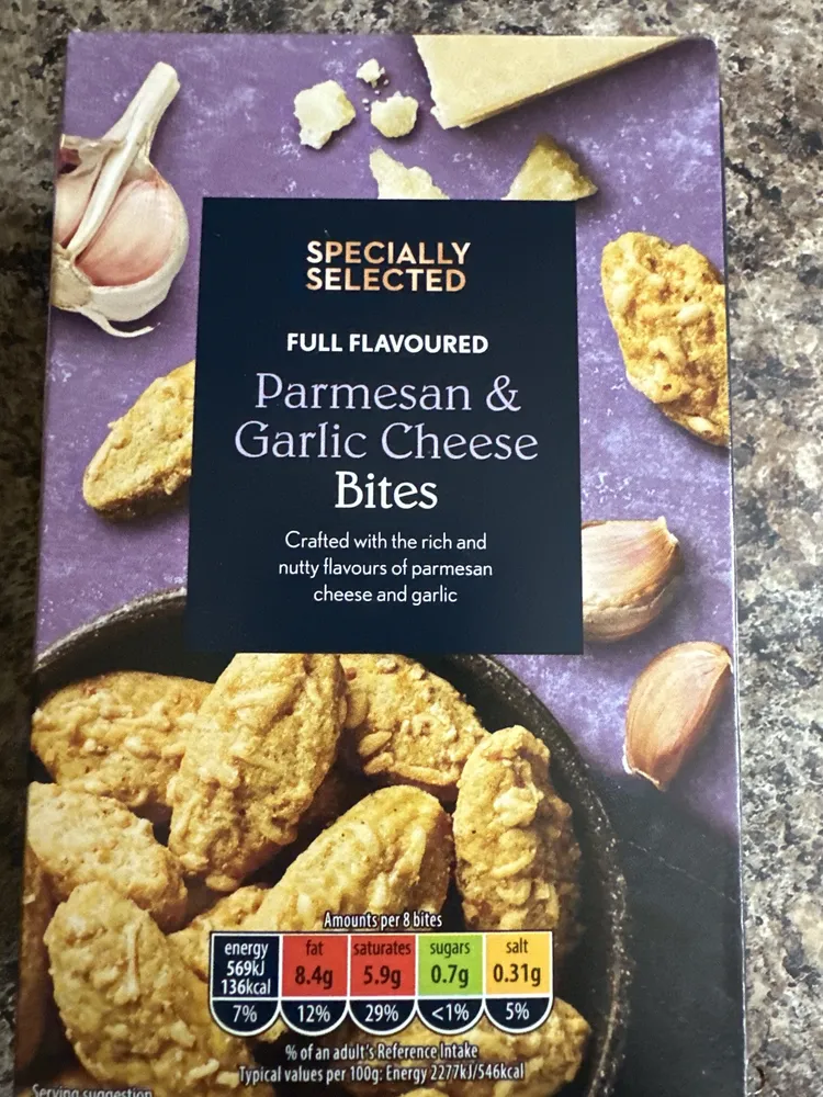 Parmesan & garlic cheese bites