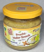 Frucht-Hafersnack - Apfel-Zimt