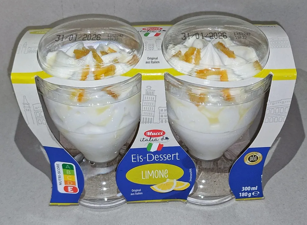 Eis-Dessert - Limone
