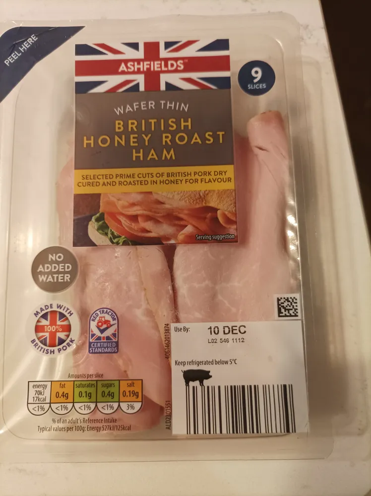 Aldi Wafer Thin Ham