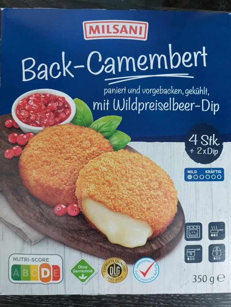 Back-Camembert mit Wildpreiselbeer-Dip