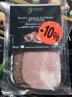 Black Angus Pastrami mit Pfeffer