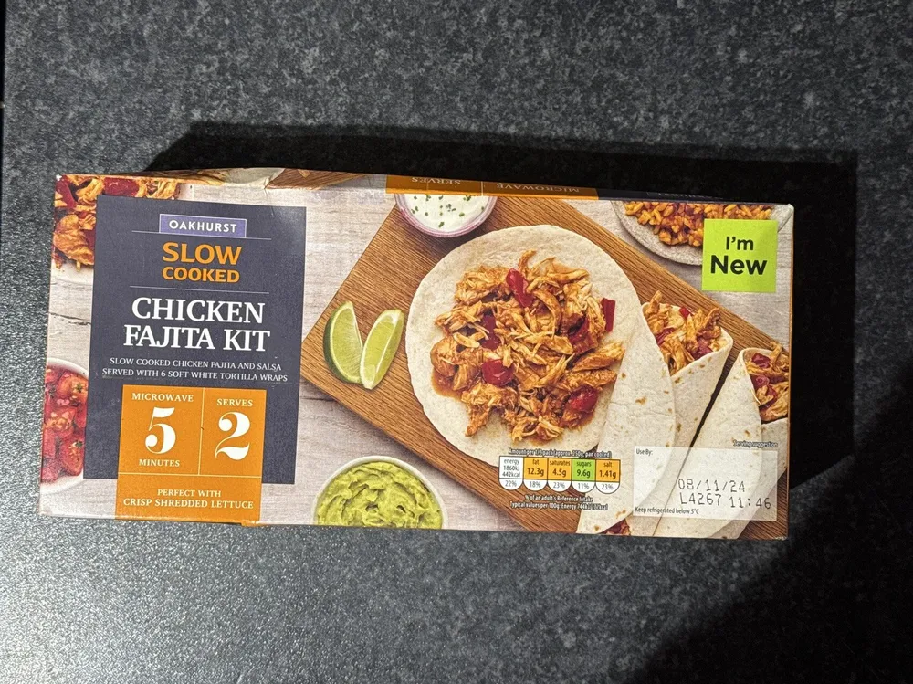 SLOW COOKED CHICKEN FAJITA KIT