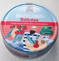 Bratheringsbällchen in Tomatensoße