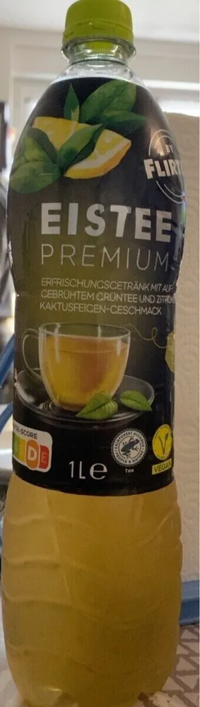 Premium Eistee - Grüntee Zitronen-Kaktusfeigen-Geschmack