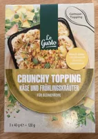 Crunchy topping