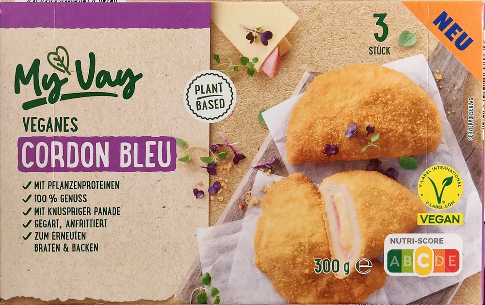Veganes Cordon Bleu