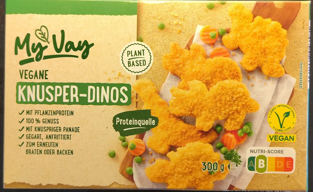 Vegane Knusper-Dinos