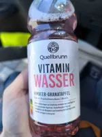 Vitaminwasser - Himbeer-Granatapfel