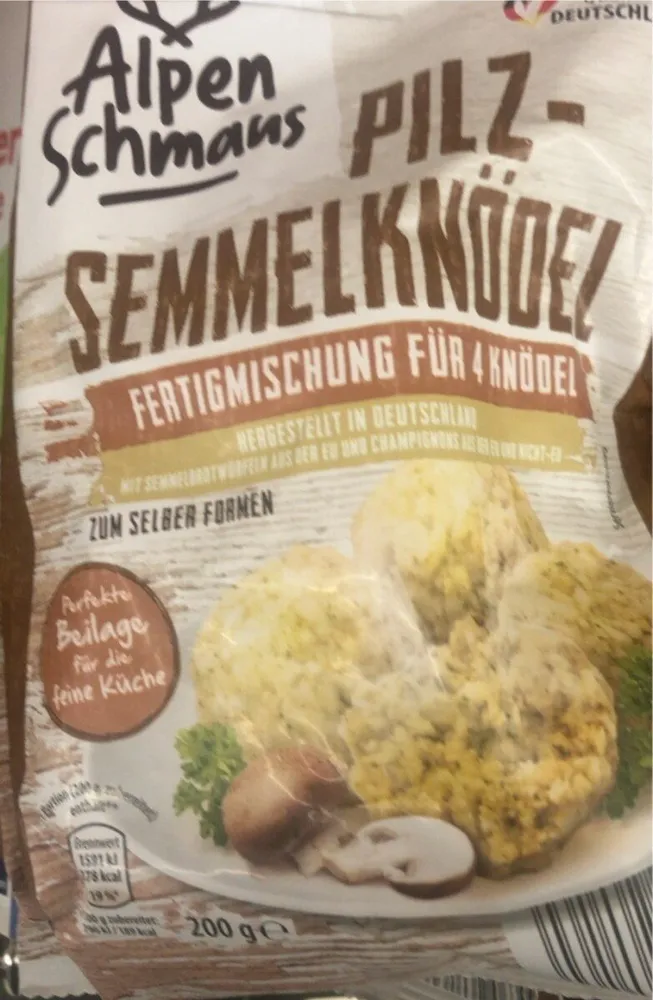 Pilz-Semmelknödel