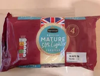 British Mature 50% Lighter Cheddar