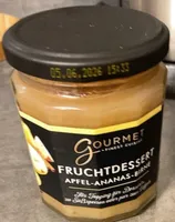 Fruchtdessert Apfel-Ananas-Birne