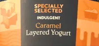 Caramel Layered yogurt