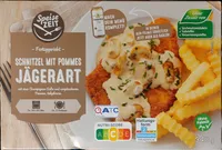 Schnitzel mit Pommes - Jägerart