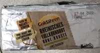 Rheinisches Vollkornbrot ohne Kruste