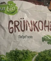 Grünkohl tiefgefroren offen